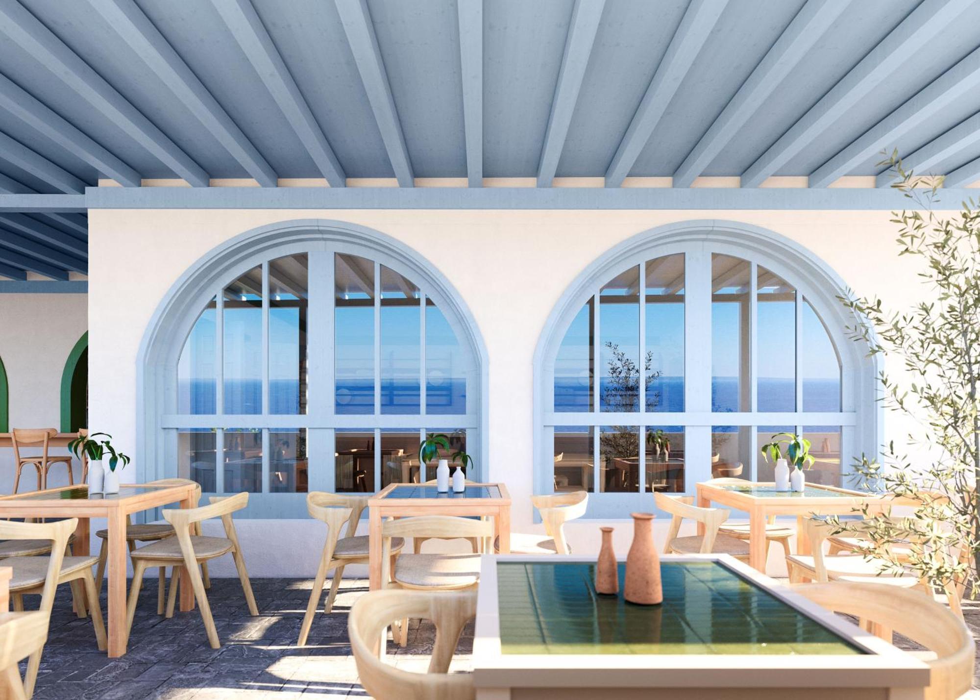 Panorama Serenity Suites Патмос Экстерьер фото